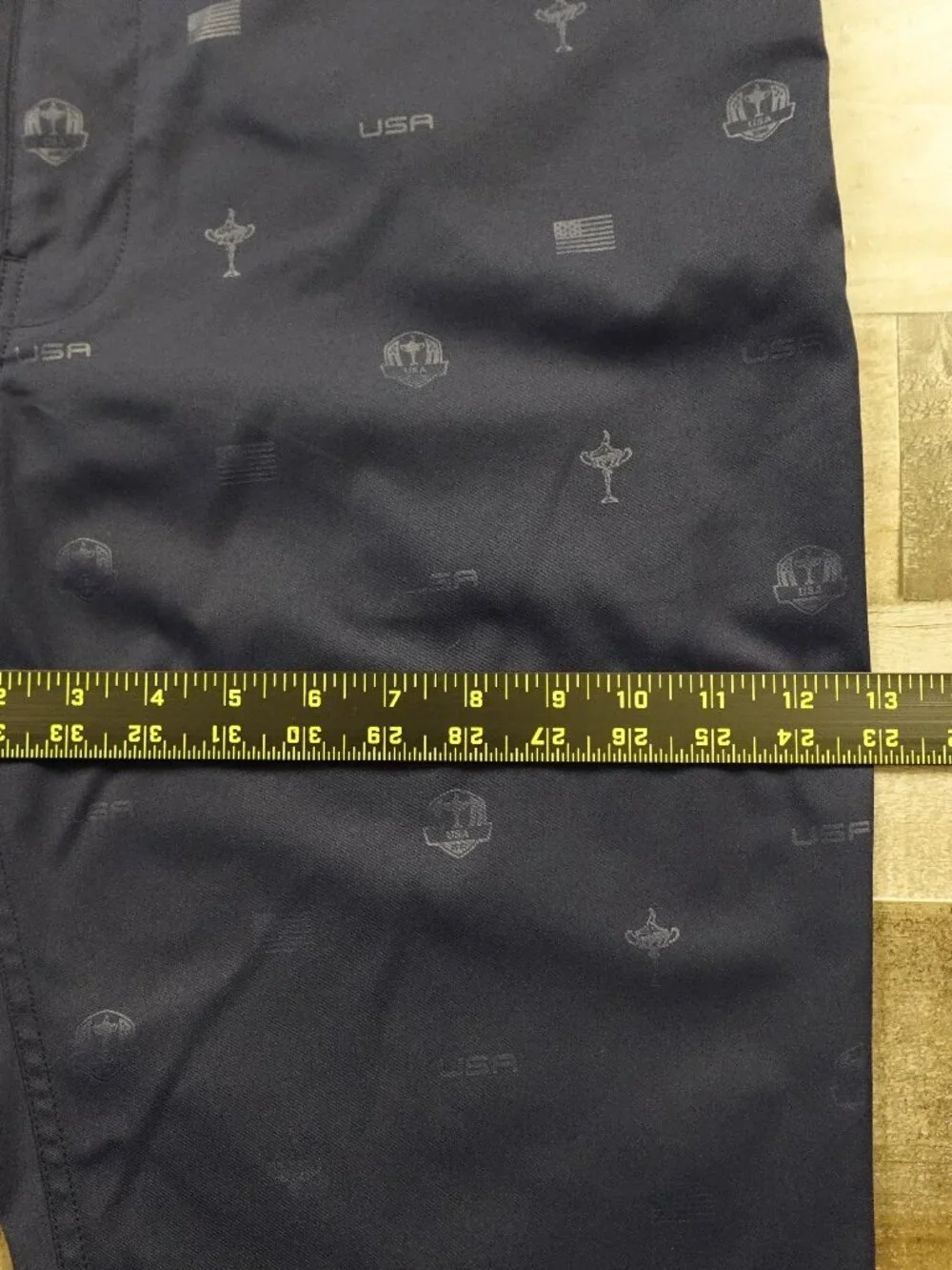 RLX Ralph Lauren USA Ryder Cup Pants Men’s 36x34 Navy Flag‎ Golf